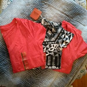 3 vecks tees. 2 brand new  1 rarely worn